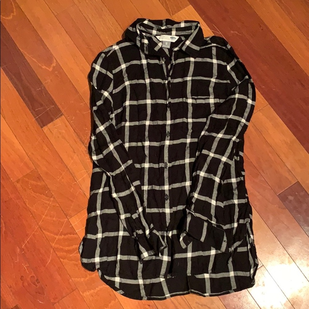 Flannel button down